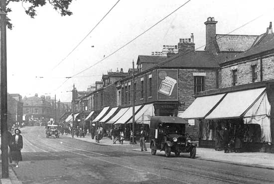 Adelaide Terrace looking west in 1935