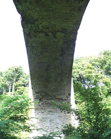 Underneath the arch(es)