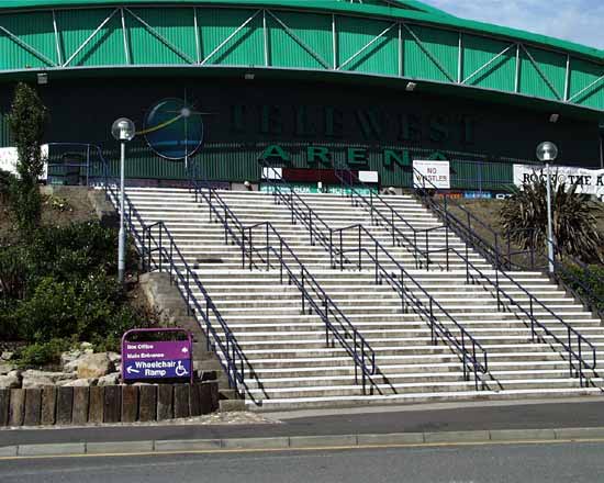 Newcastle Arena entrance